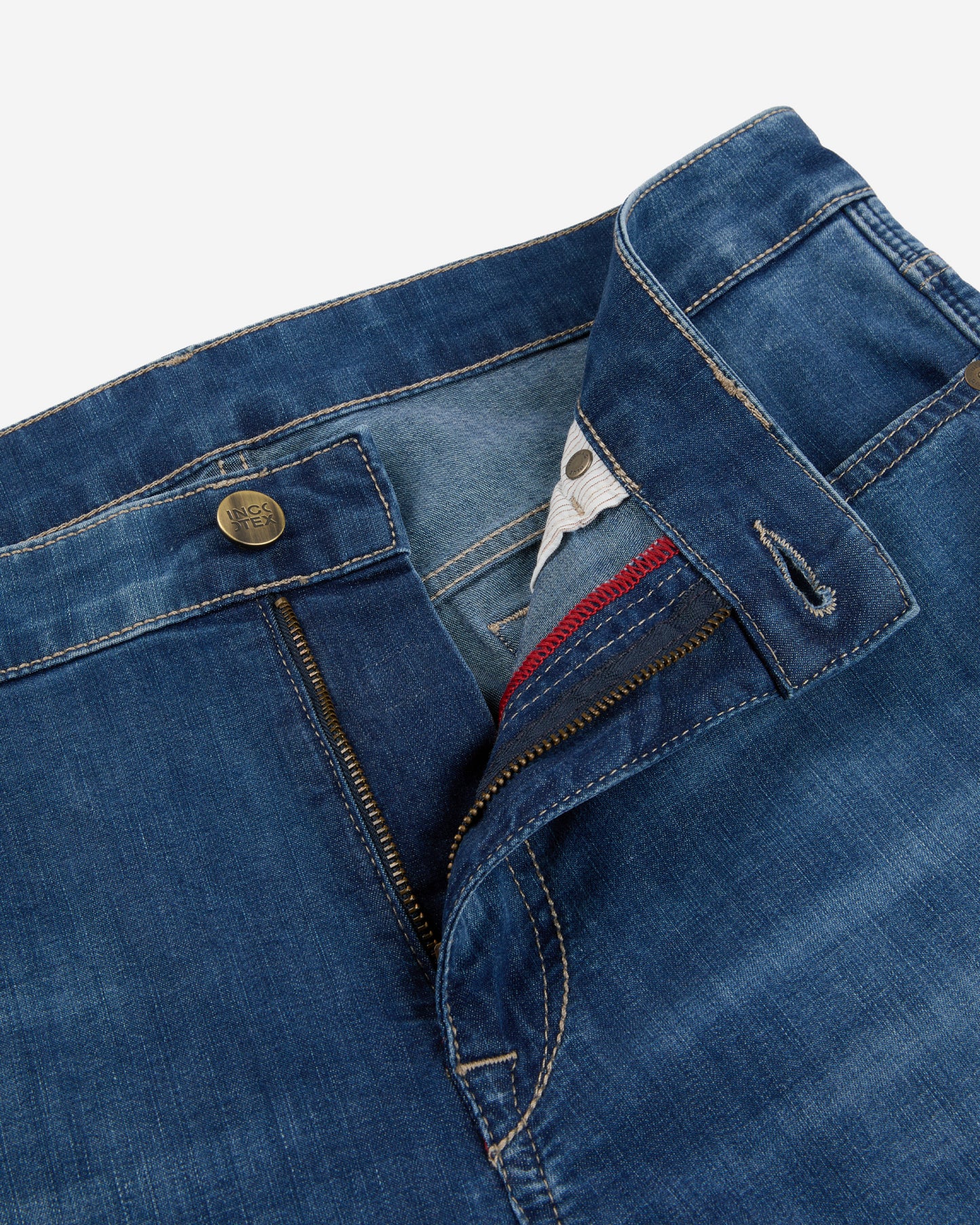 Pantalon à cinq poches slim fit en denim stretch