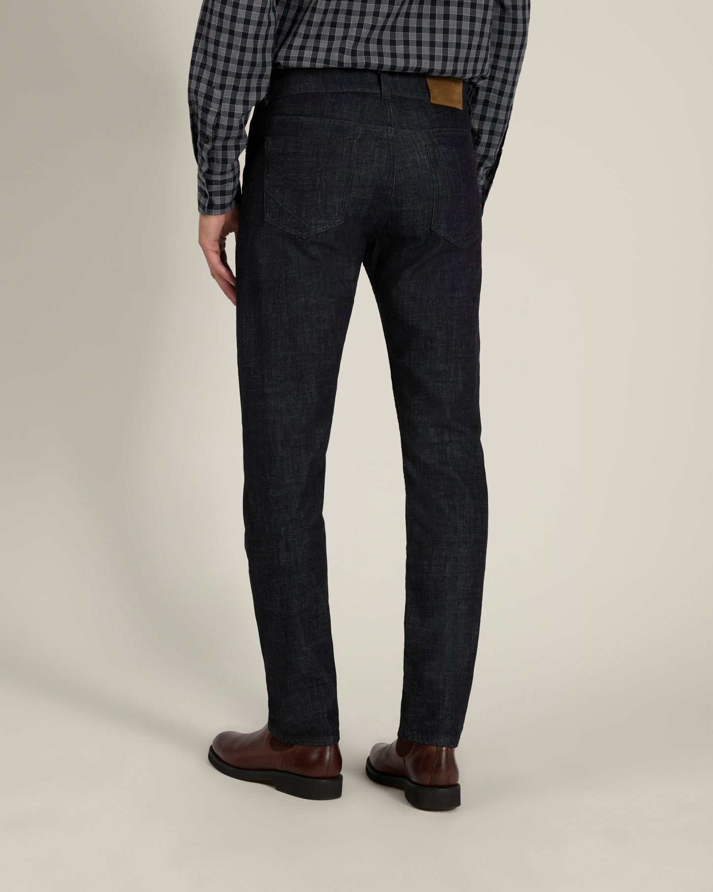 Pantalone cinque tasche slim fit in denim stretch