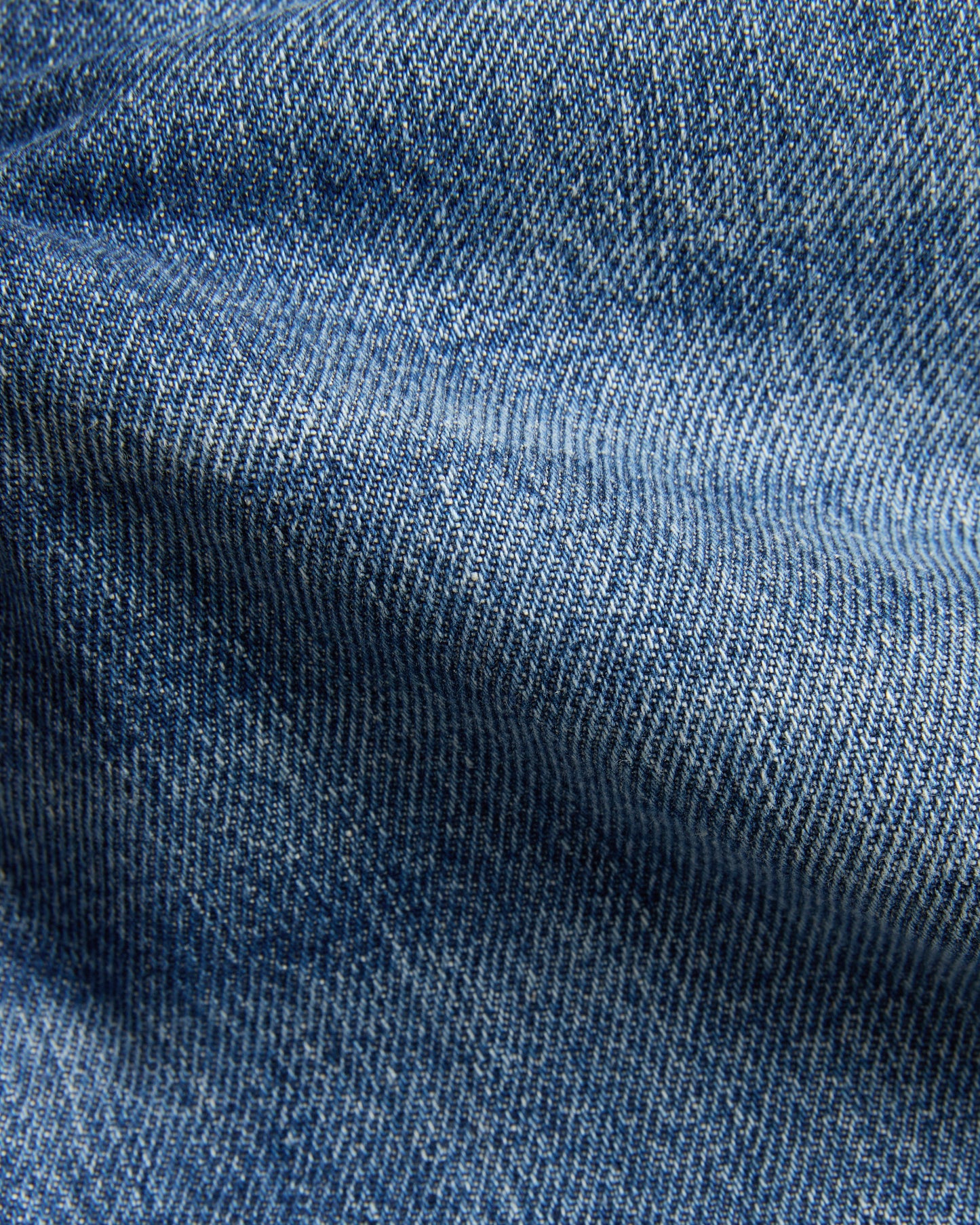 Tapered fit denim fivepocket trousers