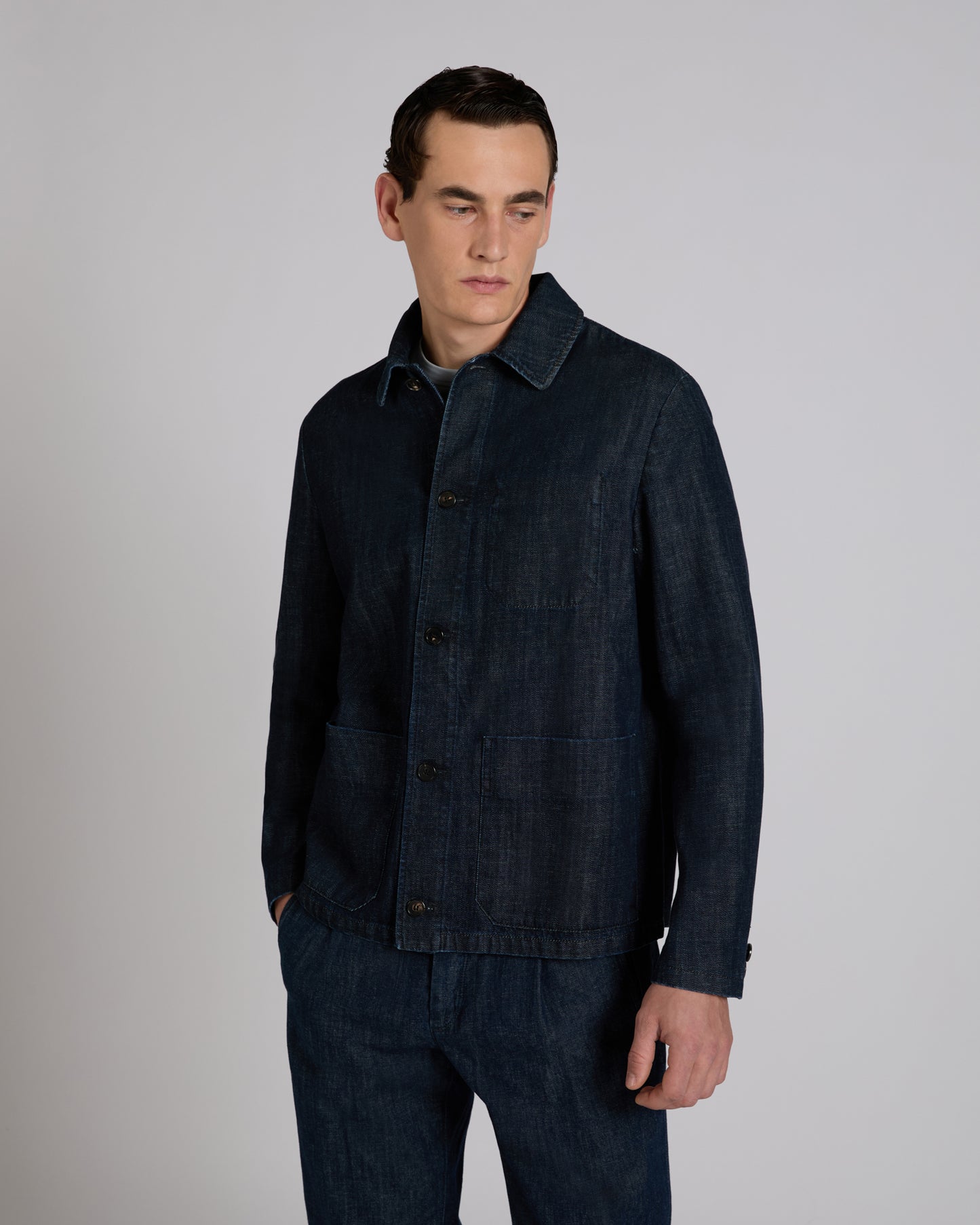 Chore jacket in denim giapponese