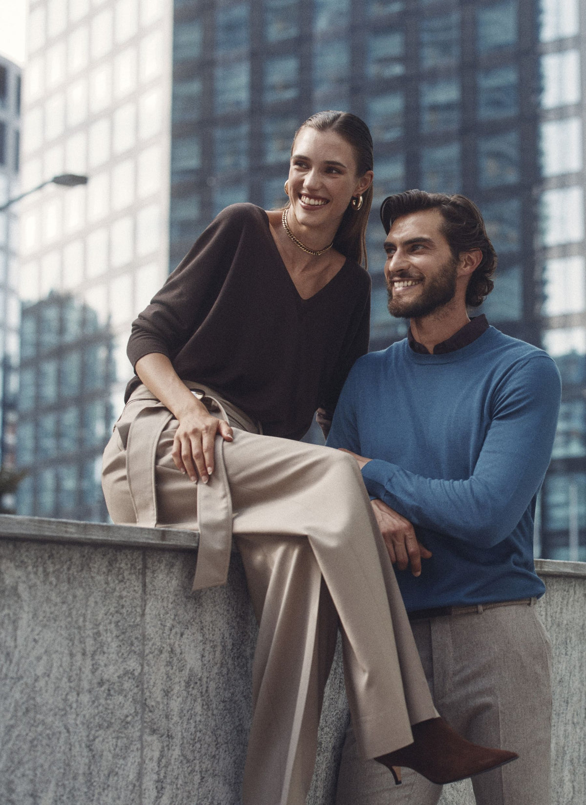 Wide fit Flexwool sweater