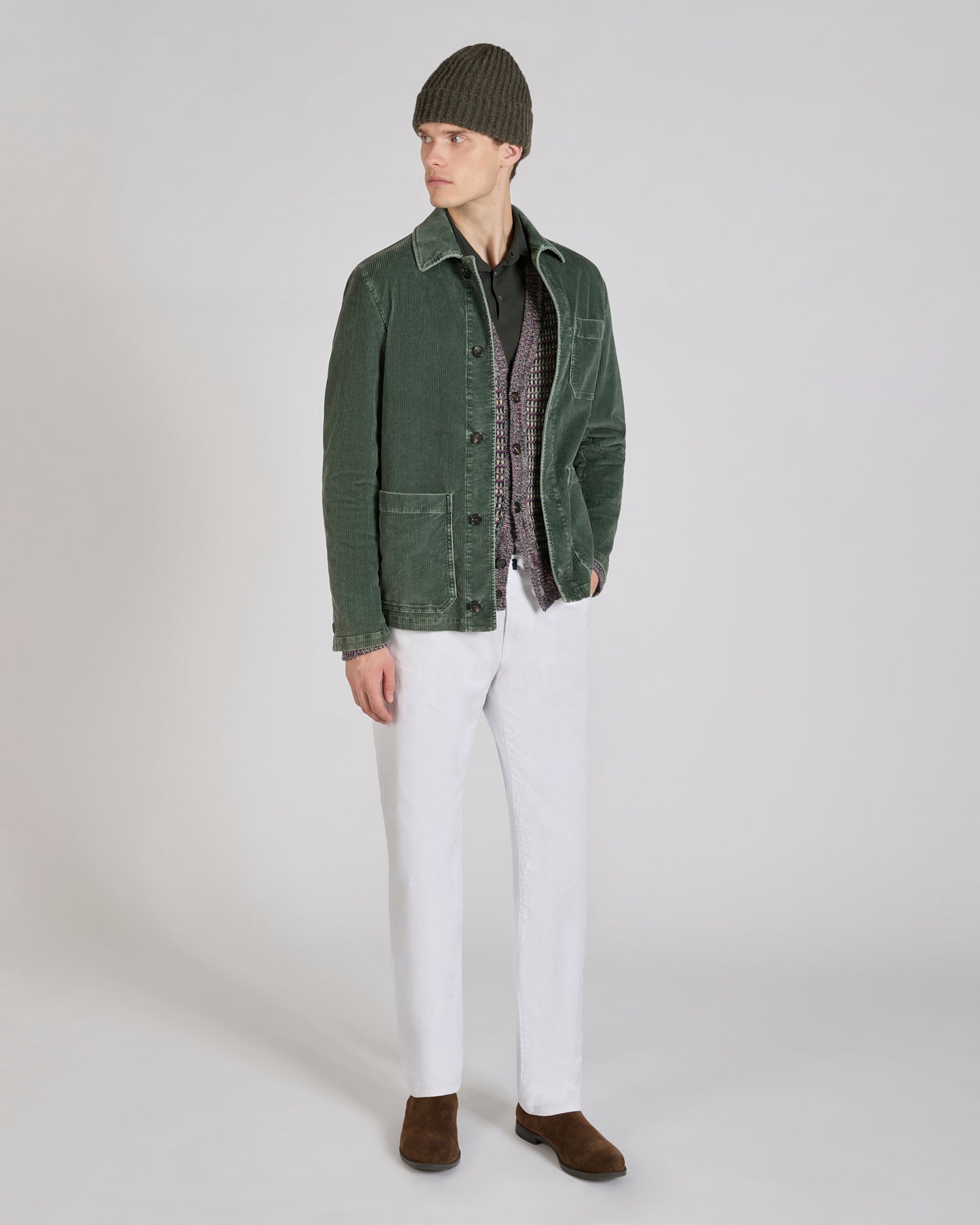 コットンブル・レギュラーフィット５ポケットパンツ