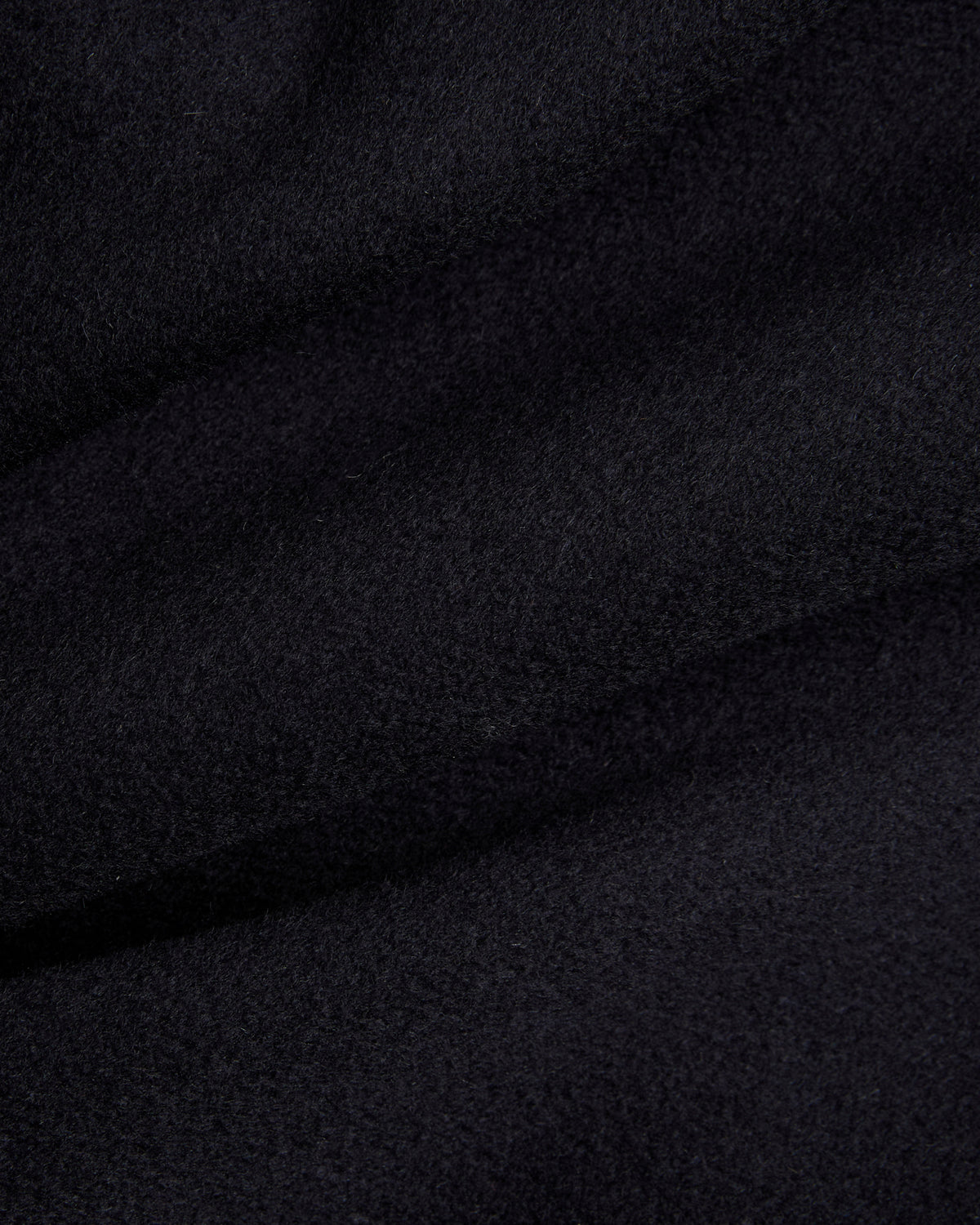 Oversized peacoat in double-faced wool