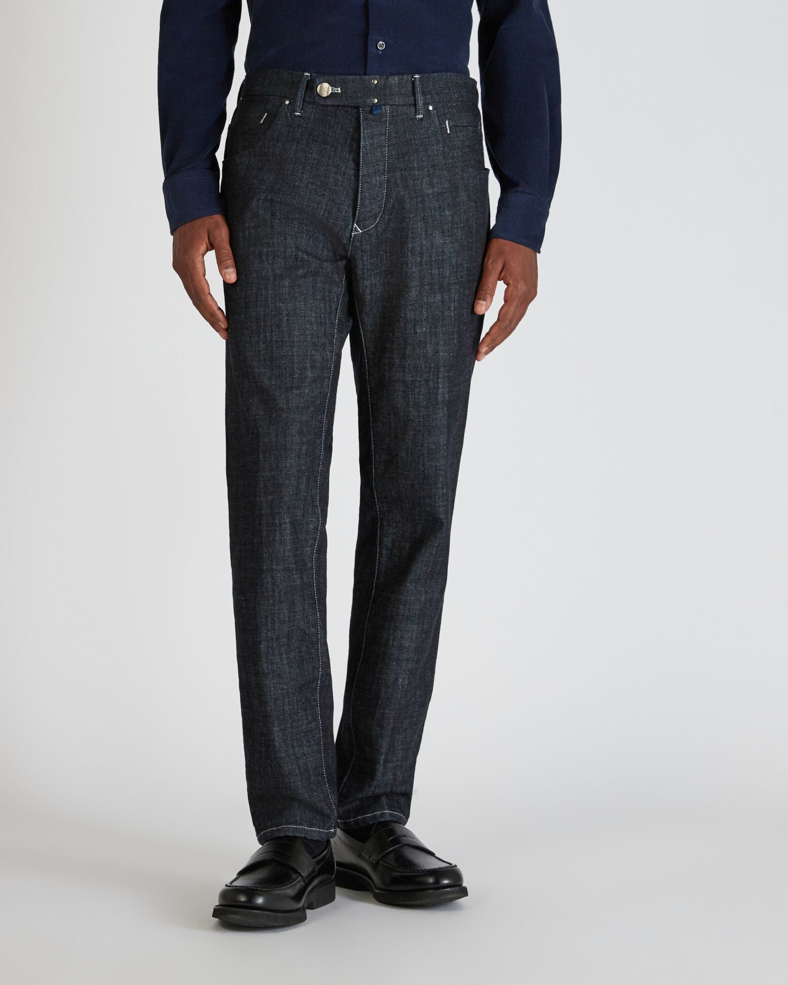 Incotex Pantalone Slim Fit Uomo Incotex Pantalone Sartoriale Slim