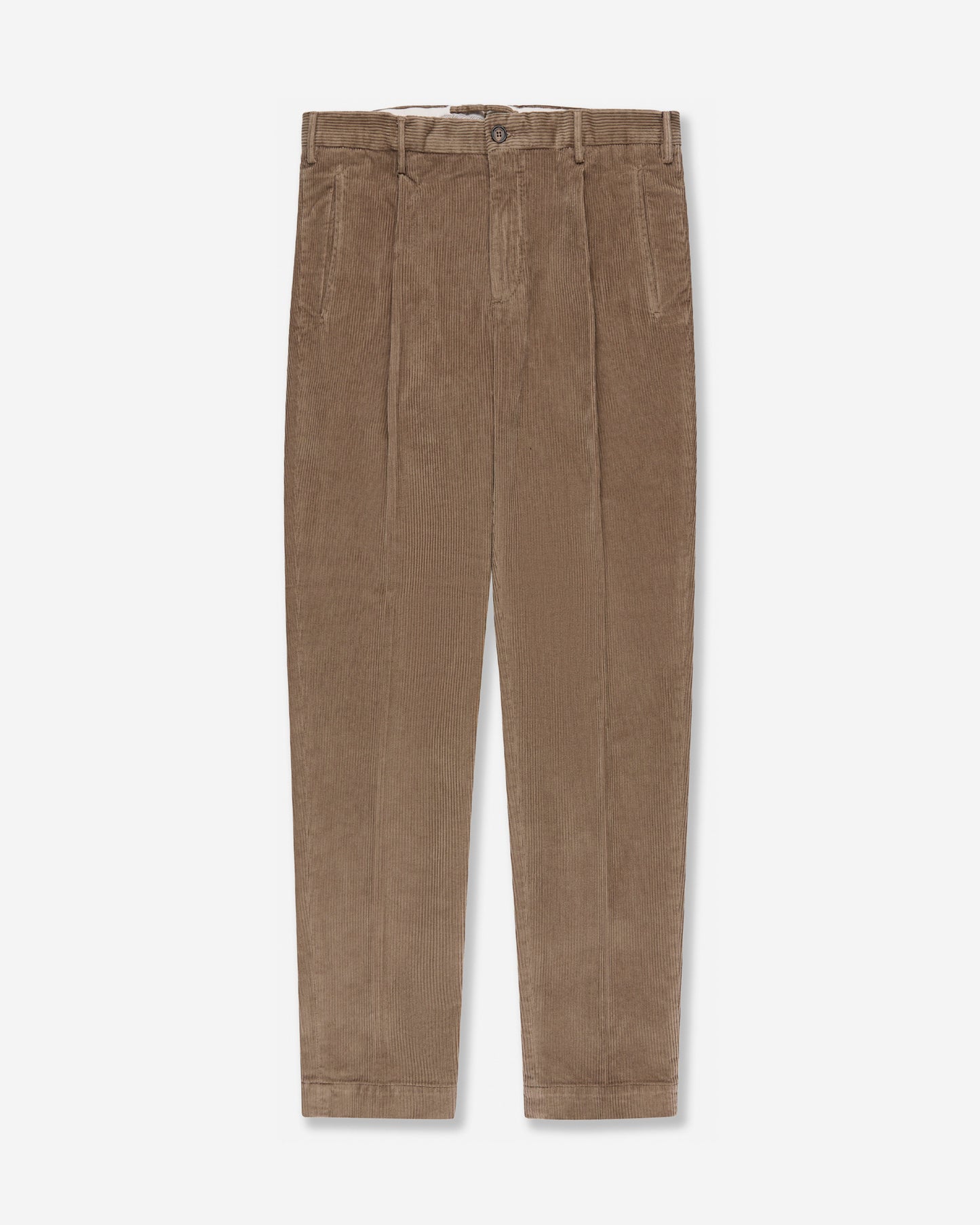 コーデュロイ テーパードフィットパンツ