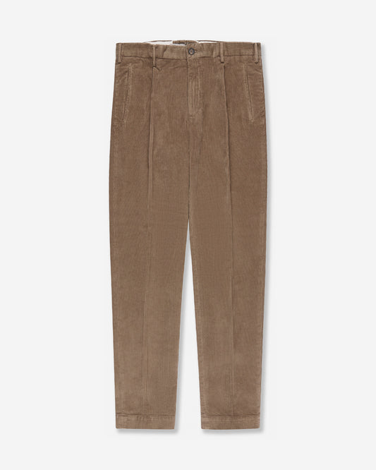 コーデュロイ テーパードフィットパンツ