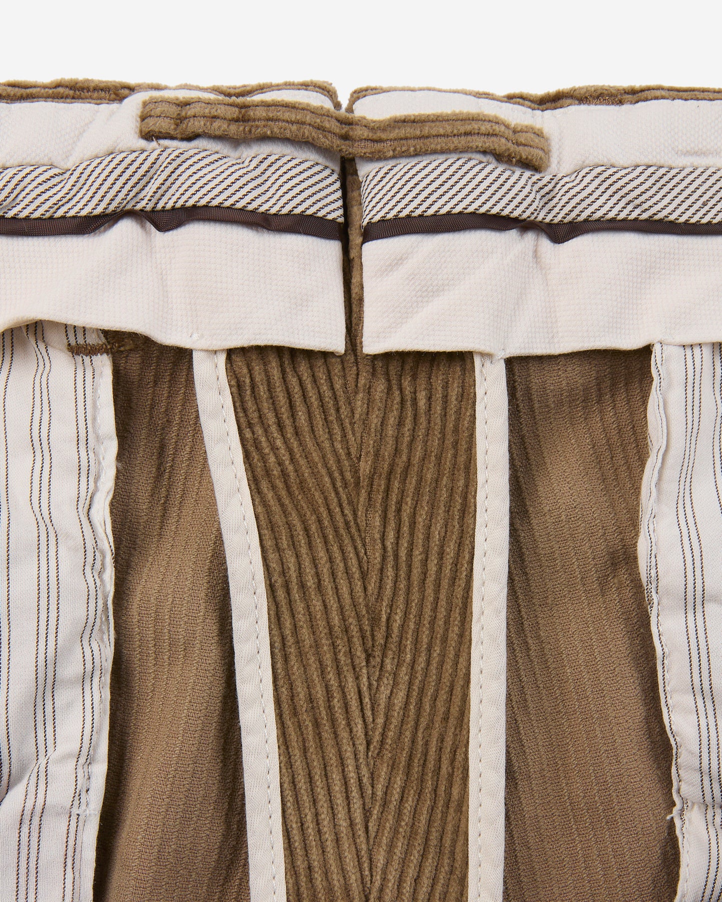 コーデュロイ テーパードフィットパンツ