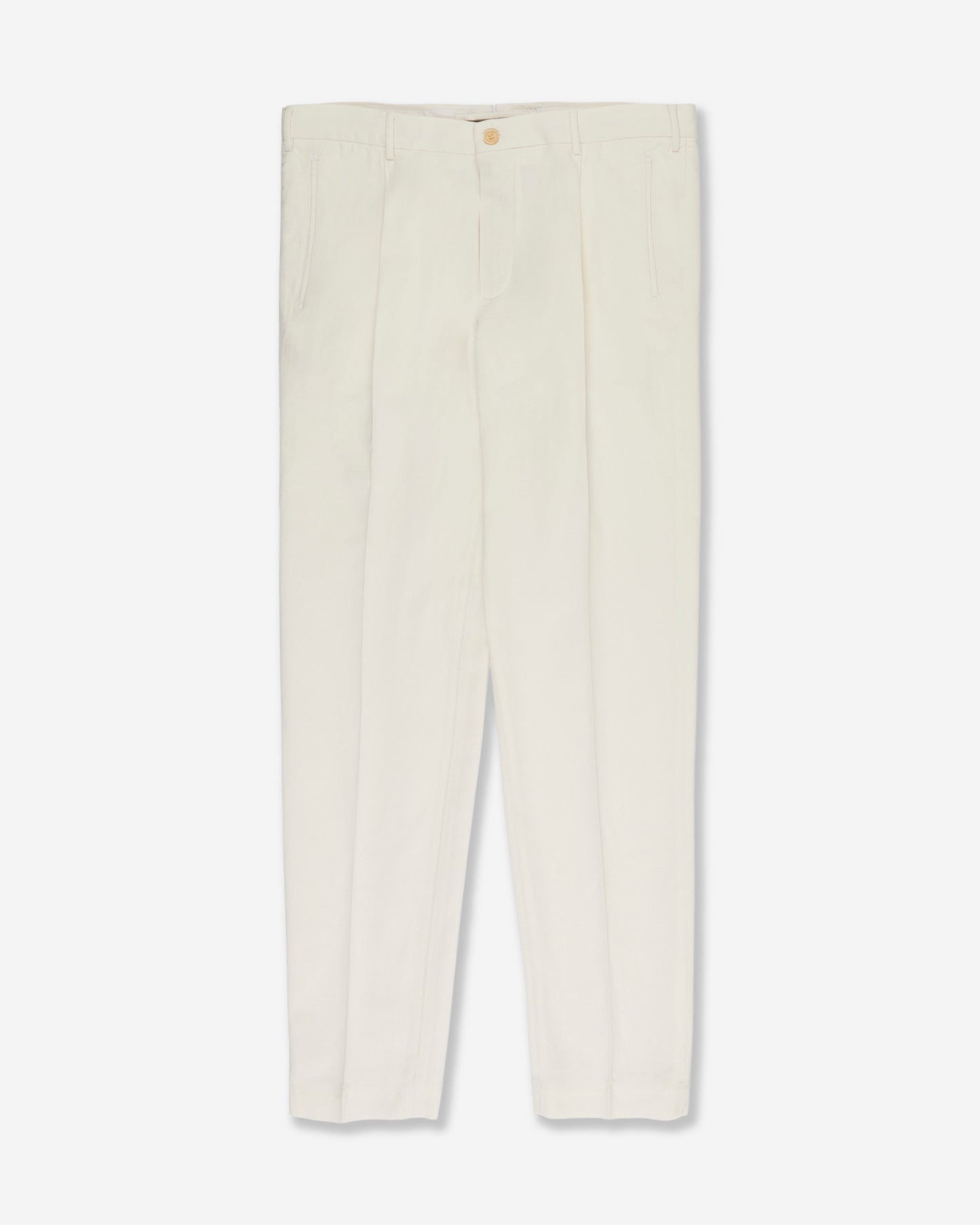 Tapered fit Chinolino ice crêpe trousers