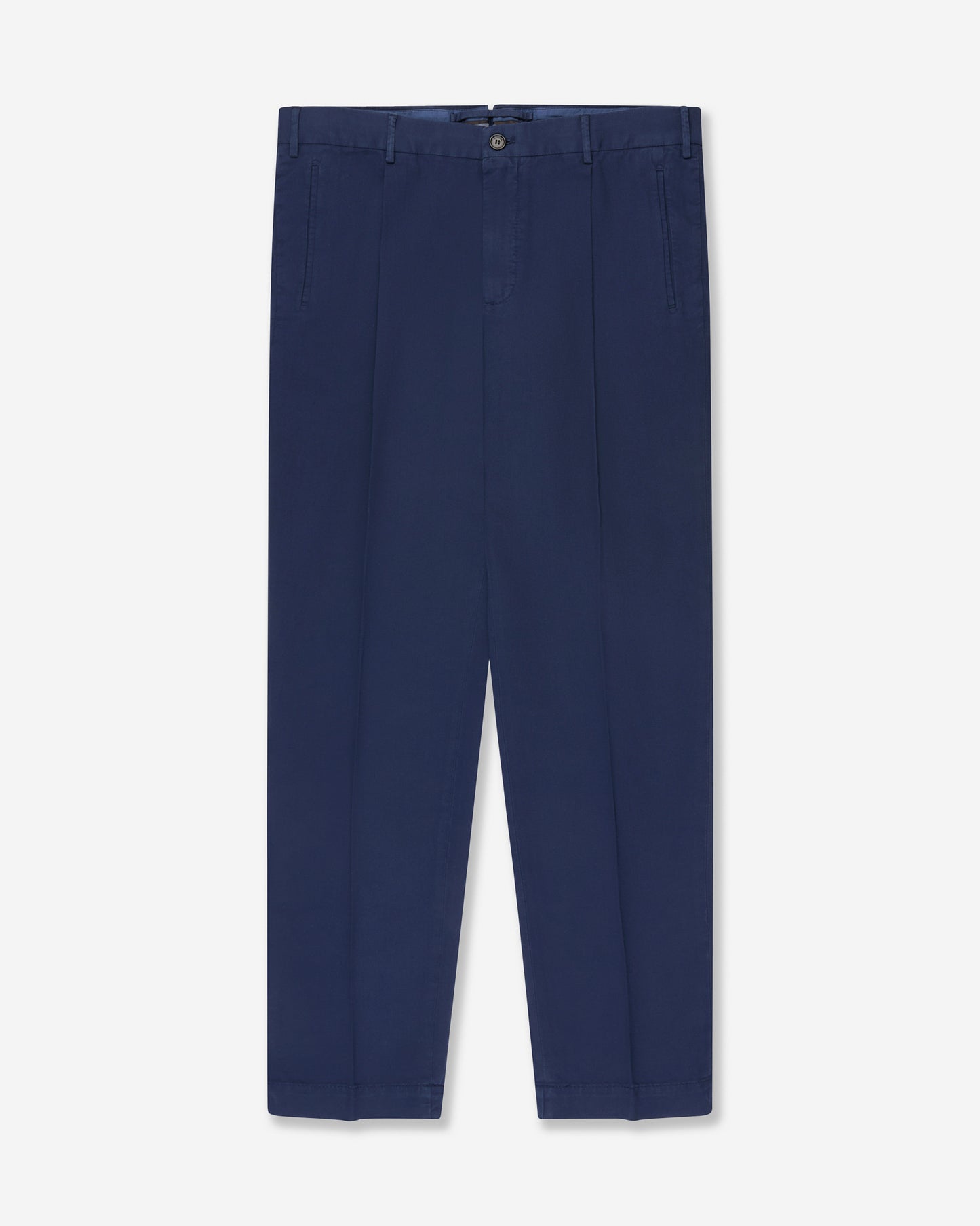 Tapered fit Chinolino ice crêpe trousers