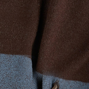 ブラウン/ブルー