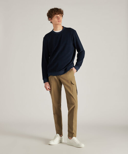 Regular-fit terry cotton sweatshirt , Zanone | Slowear