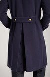 Regular fit double-breasted coat in wool blend , Montedoro | Slowear