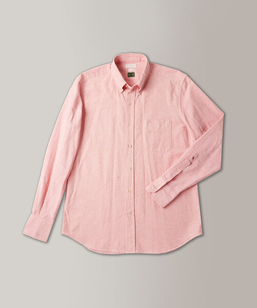 Hemd Regular Fit aus zertifizierter Oxford-Baumwolle , Glanshirt | Slowear