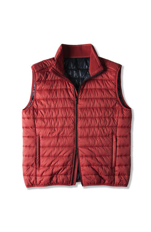 Padded vest covered in technical fabric , Urban Traveler | Slowear