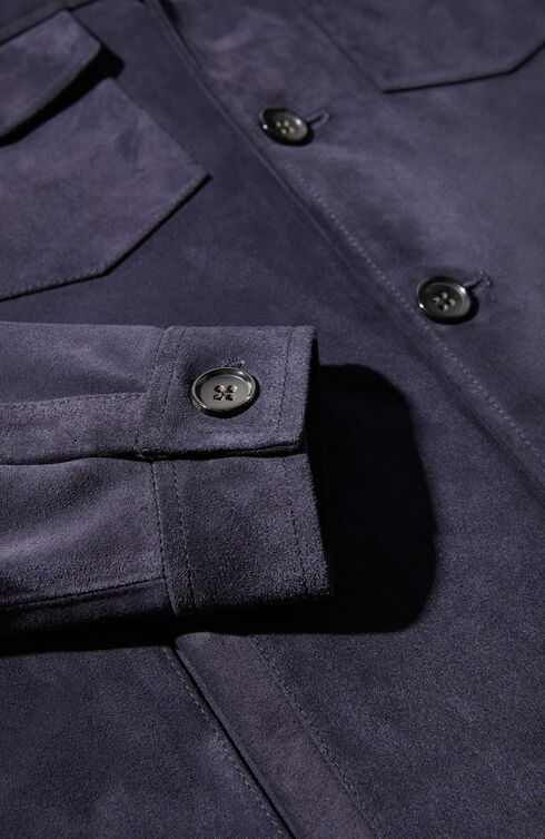 Suede leather blouse  , Montedoro | Slowear