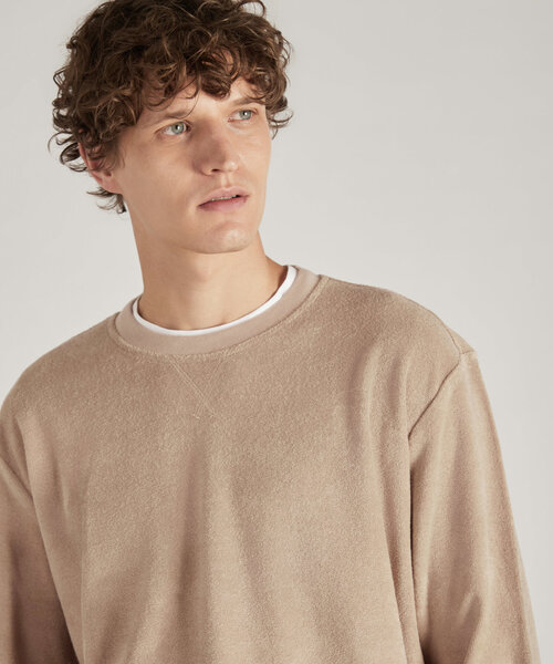 Sweatshirt Regular Fit aus Baumwollfrottee , Zanone | Slowear