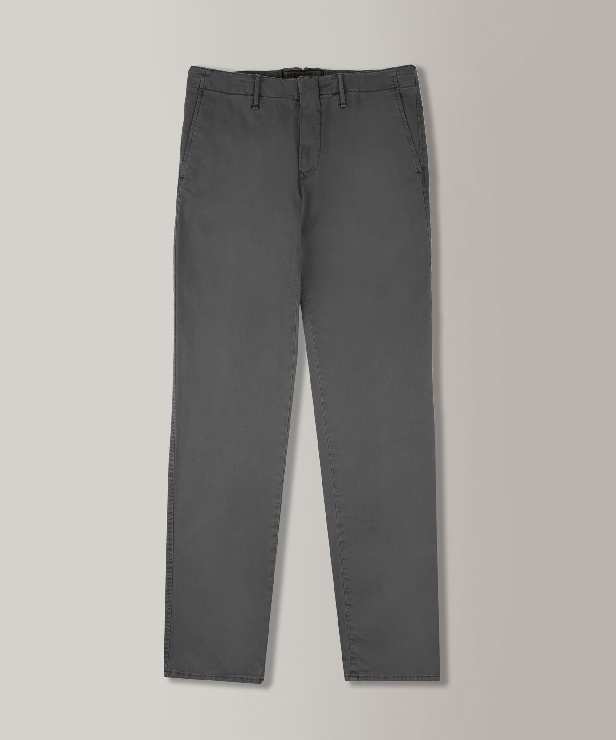 Slim-fit certified stretch gabardine trousers | Incotex | Slowear US