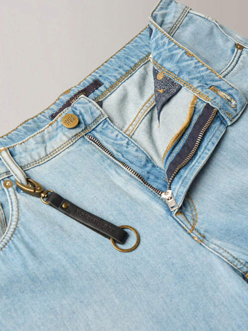 Regular-Fit-Hose mit fünf Taschen aus Baumwoll-Denim , Incotex Blue Division | Slowear