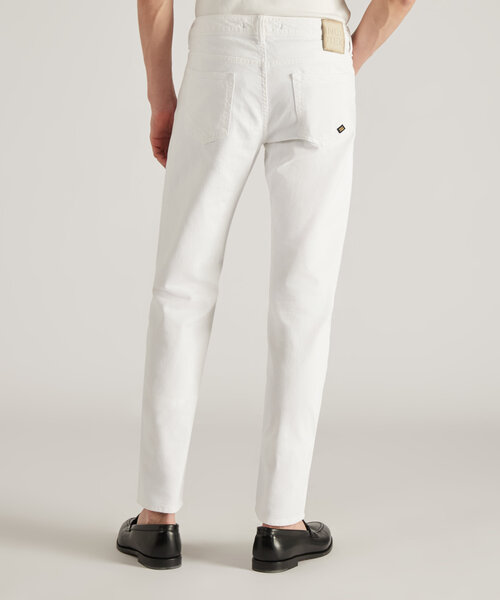 Pantalon cinq poches slim fit en bull de coton , Incotex Blue Division | Commerce Cloud Storefront Reference Architecture