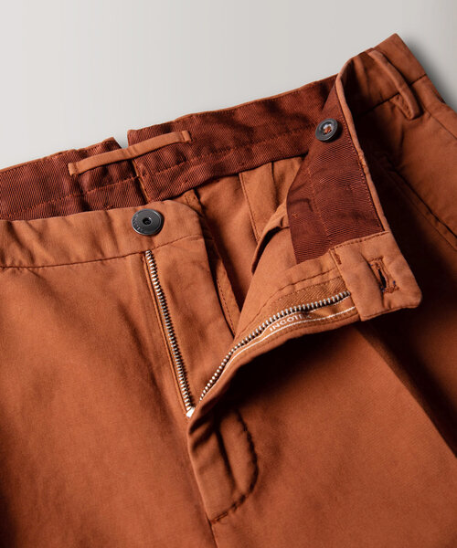Organic Doeskin tapered-fit trousers , Incotex Venezia 1951 | Slowear