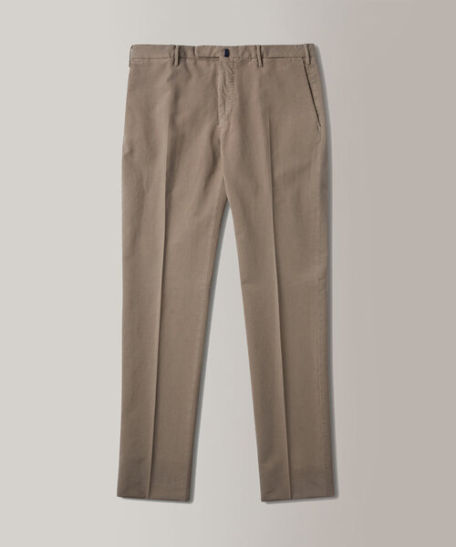 Pantalone slim fit in doeskin certificato , Incotex | Slowear