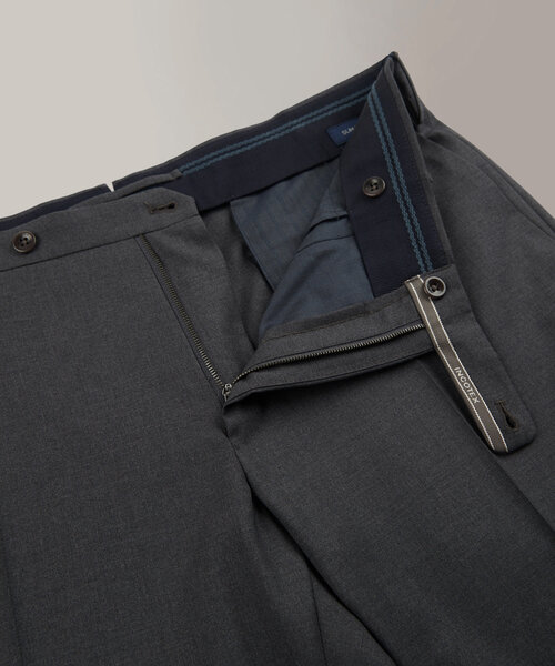 Pantalon slim en laine tropicale , Incotex | Commerce Cloud Storefront Reference Architecture