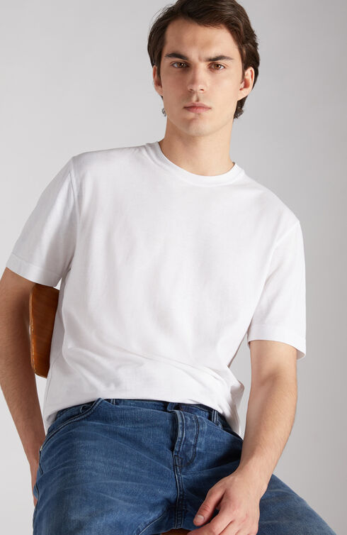 Short-sleeve slim-fit Ice Cotton T-shirt , Zanone | Slowear