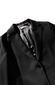 Single-breasted blazer in black viscose and wool , Slowear Montedoro | Slowear