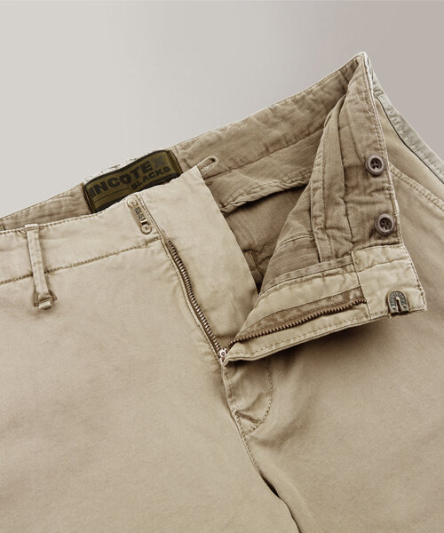 Pantalon slim fit en gabardine stretch certifiée , Incotex | Commerce Cloud Storefront Reference Architecture