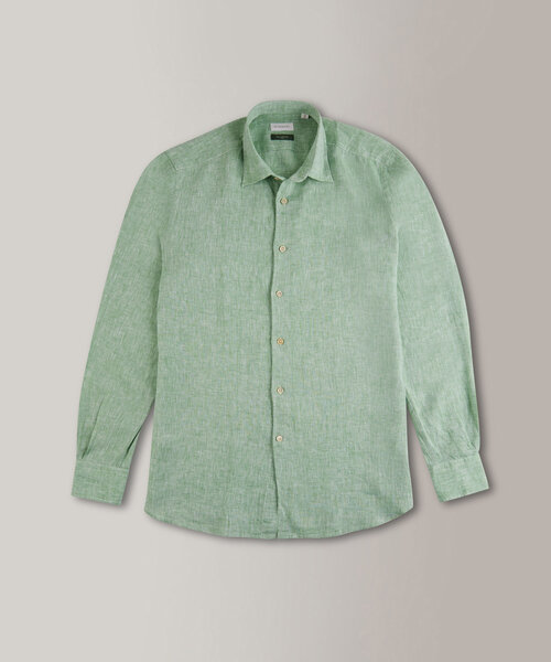 Camicia regular fit in lino , Glanshirt | Slowear