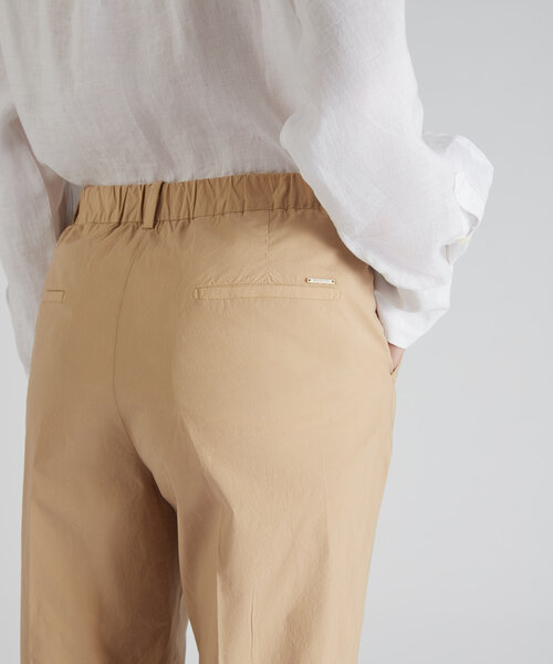 Regular fit trousers in certified poplin , Incotex | Slowear