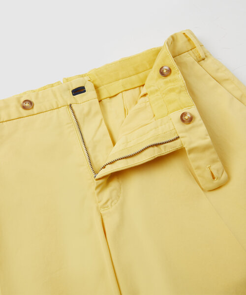 Slim-fit trousers in certified Royal Batavia cotton , Incotex | Slowear