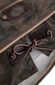 Business bag in military nylon with leather details , Felisi | Slowear