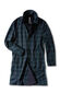 Regular fit trench coat in printed water repellent Tech Mesh , Slowear Teknosartorial | Slowear