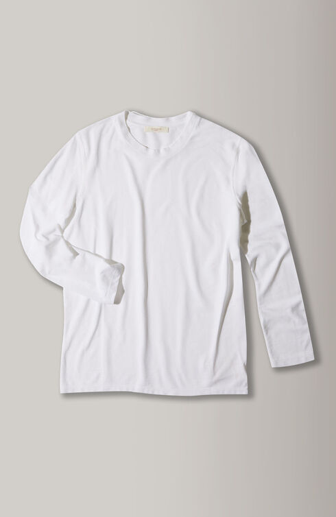 Regular-fit long-sleeved T-shirt in IceCotton , Slowear Zanone | Slowear