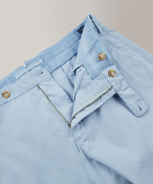 Slim-fit certified Royal Batavia cotton trousers , Incotex | Slowear