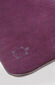 Suede document holder with dark purple leather details , Officina Slowear | Slowear