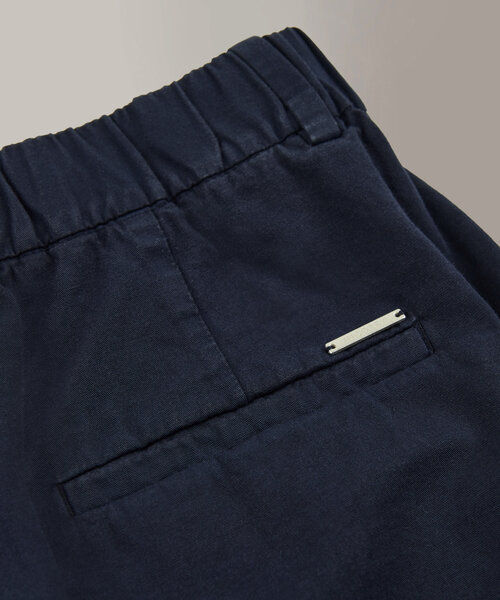 Pantalon coupe regular en sergé de coton et lin , Slowear Incotex | Commerce Cloud Storefront Reference Architecture