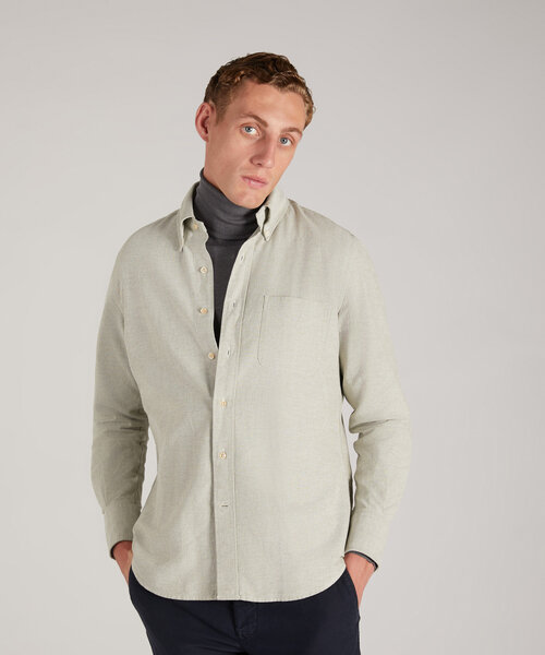Certified cotton regular fit Oxford shirt , Glanshirt | Slowear