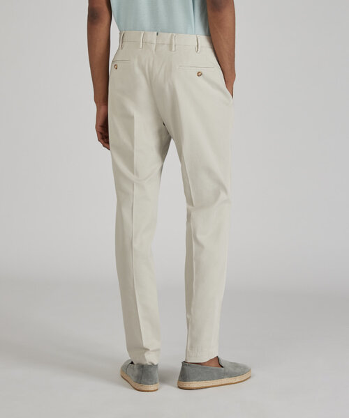 Tapered-fit certified cotton and lyocell trousers , Incotex | Slowear