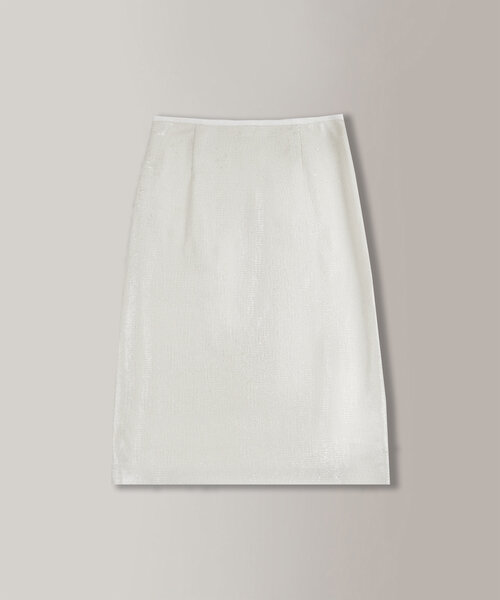 Micro-sequin pencil skirt , Incotex | Slowear