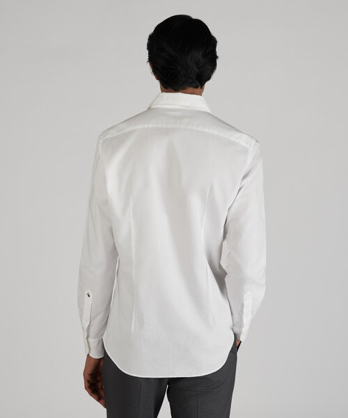 Slim-fit Oxford cotton shirt , Glanshirt | Slowear