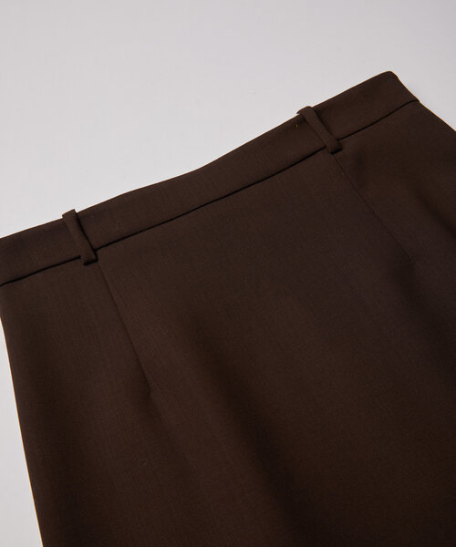 Pencil skirt in certified two-way stretch wool , Slowear Incotex | Slowear
