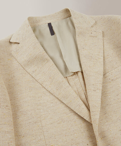Jacke Regular Fit aus Baumwolle und Leinen , Montedoro | Slowear