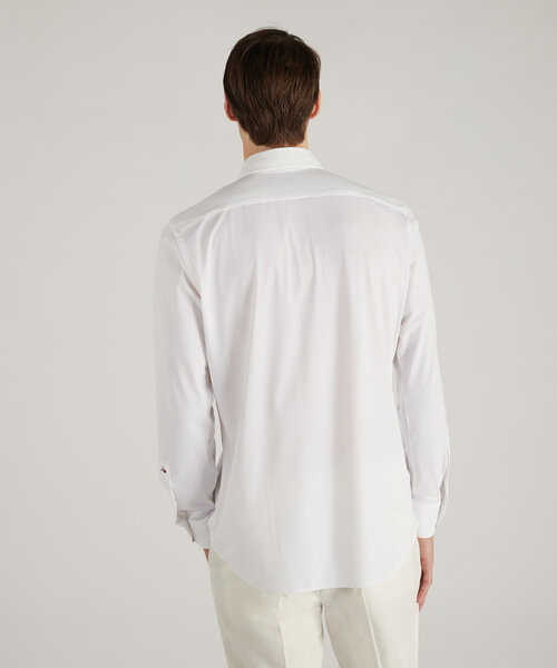 Slim Fit-Hemd Wash & Wear aus technischem Jersey , Glanshirt | Slowear