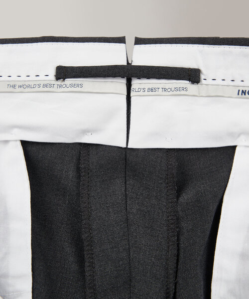 Slim-fit certified tropical wool trousers , Incotex | Slowear