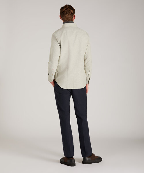 Hemd Regular Fit aus zertifizierter Oxford-Baumwolle , Glanshirt | Slowear