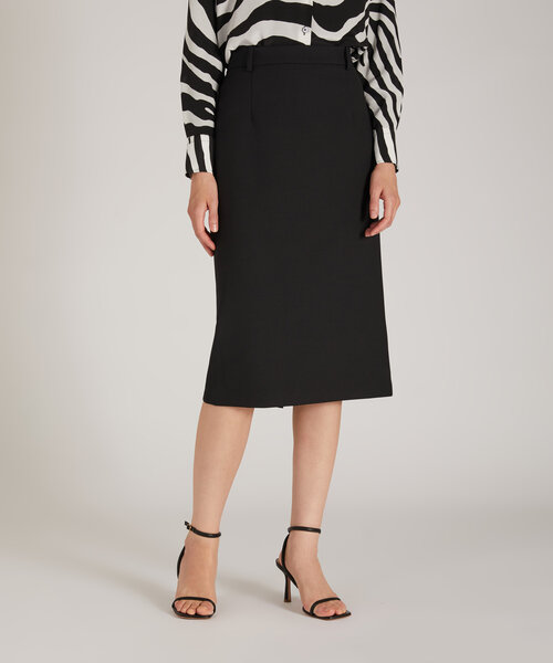 Pencil skirt in certified two-way stretch wool , Slowear Incotex | Slowear