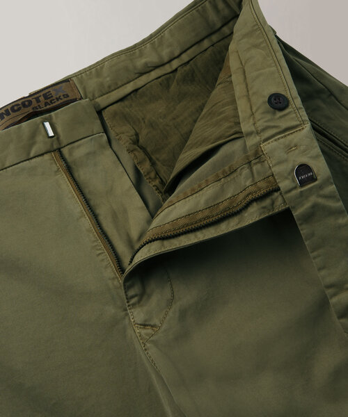 Pantalone regular fit in gabardina stretch certificata , Incotex | Slowear