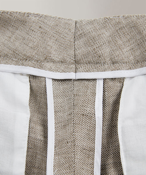 Pantalon regular fit en lin , Incotex | Commerce Cloud Storefront Reference Architecture